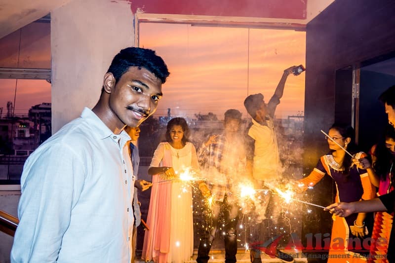 Vainavi Educational Institutions Hyderabad Diwali Event photo 4